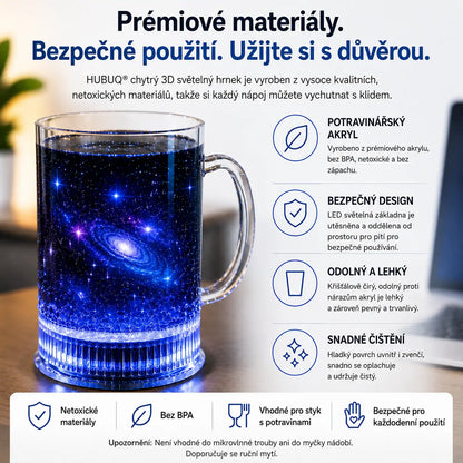 |⚡🔥 2026 Obrovská sleva 70% OFF | 🪄 HUBUQ® Inteligentní akrylový svítící hrnek