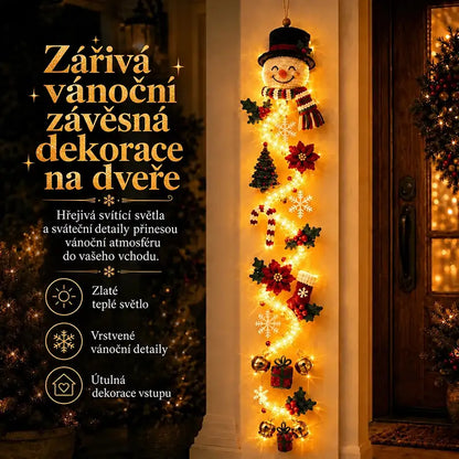 |⏳ Poslední den! Sleva 70 % – 🎄🎅 Svítící vánoční dekorace MerryCascade™ | 6 svátečních motivů ✨