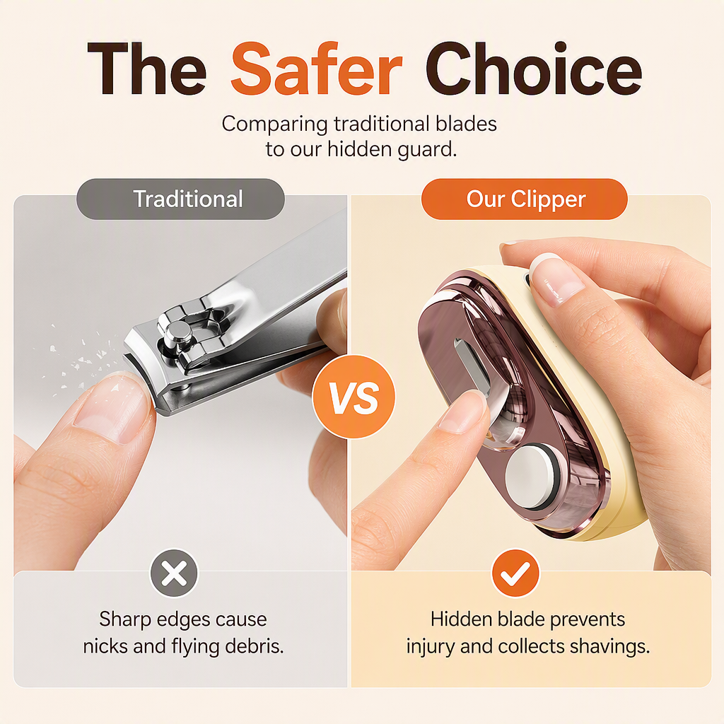 | ✂️ ČASO VĚ OMEZENÁ SLEVA 70 %! ✨💅 Elektrický zastřihovač a leštička na nehty 2v1 Smart 🌟