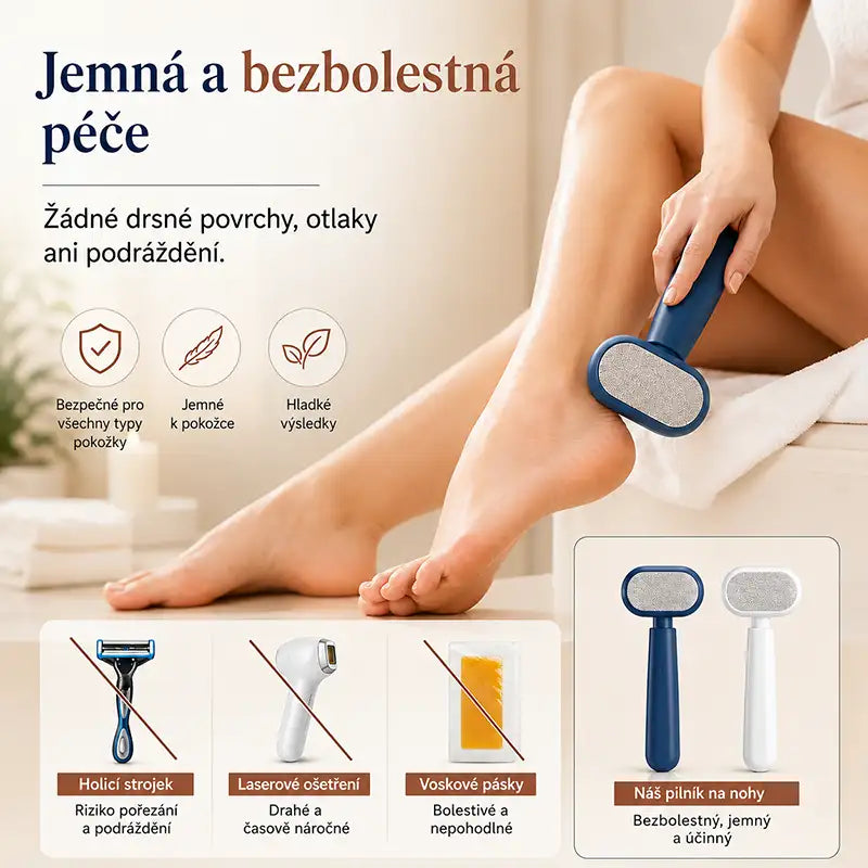 |⚡2026 Obří Sleva 70% OFF🔥| ✨Oboustranná škrabka na chodidla pro odstraňování ztvrdlé kůže - Odstraňovač mozolů jedním tahem💫