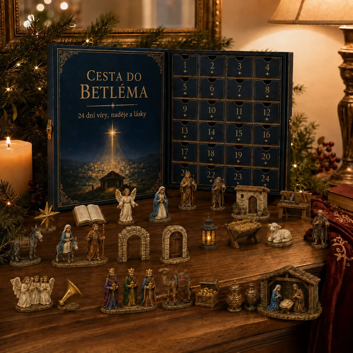 Limitovaná edice! 🔥 🎉Pouze 200 kusů! 🌟🎄Adventní kalendář Cesta do Betléma 2026