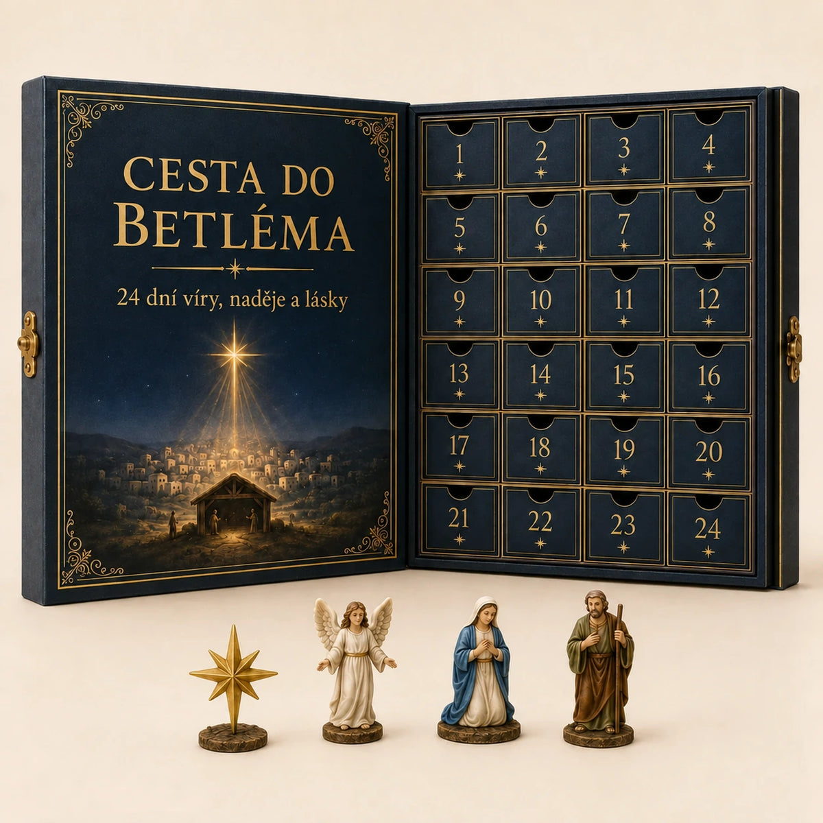 Limitovaná edice! 🔥 🎉Pouze 200 kusů! 🌟🎄Adventní kalendář Cesta do Betléma 2026