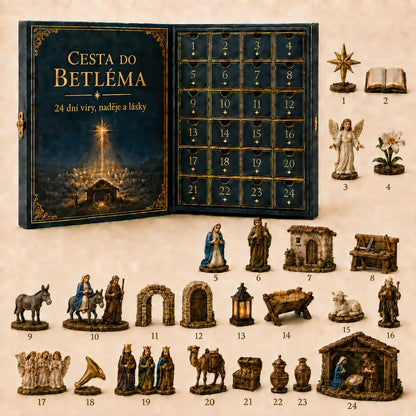 Limitovaná edice! 🔥 🎉Pouze 200 kusů! 🌟🎄Adventní kalendář Cesta do Betléma 2026