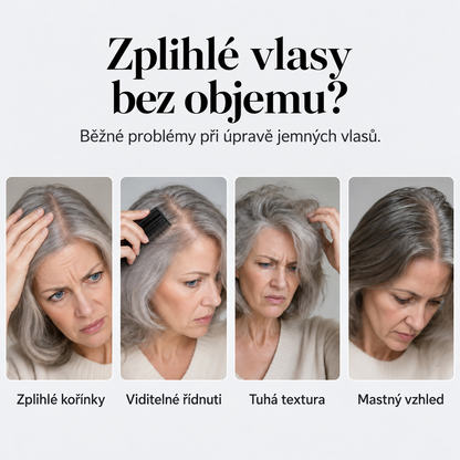 🔥POSLEDNÍ DEN! 70% sleva – 💧Objemový stylingový sprej na vlasy s broskvovou vůní