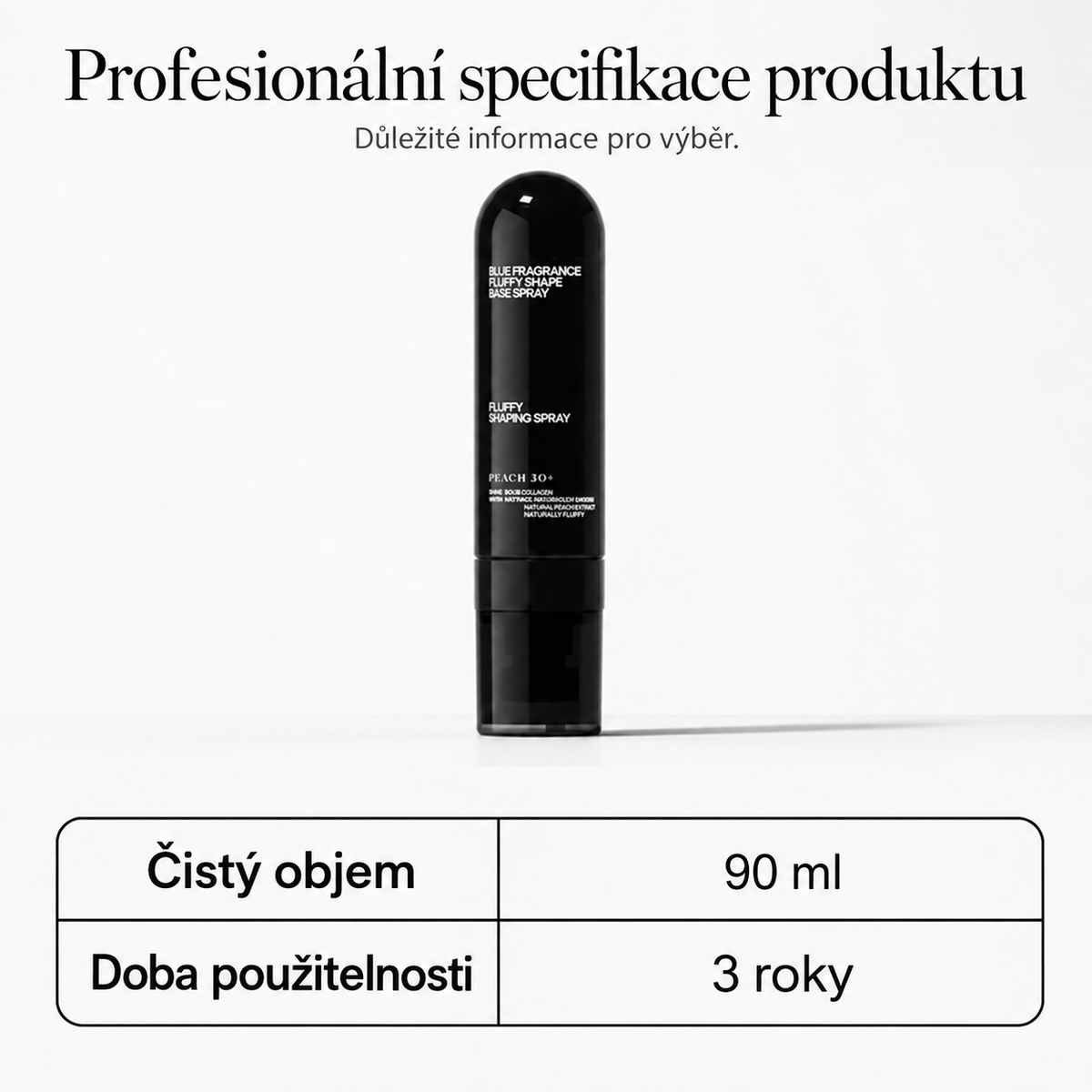 🔥POSLEDNÍ DEN! 70% sleva – 💧Objemový stylingový sprej na vlasy s broskvovou vůní