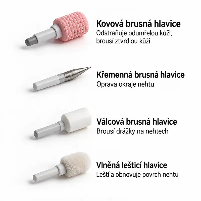 |⚡2026 Obří Sleva 70% OFF🔥|✨PurieJoy® Profesionální Elektrický Pilník a Leštička na Nehty 2 v 1