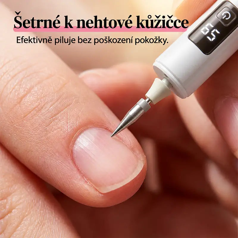 |⚡2026 Obří Sleva 70% OFF🔥|✨PurieJoy® Profesionální Elektrický Pilník a Leštička na Nehty 2 v 1