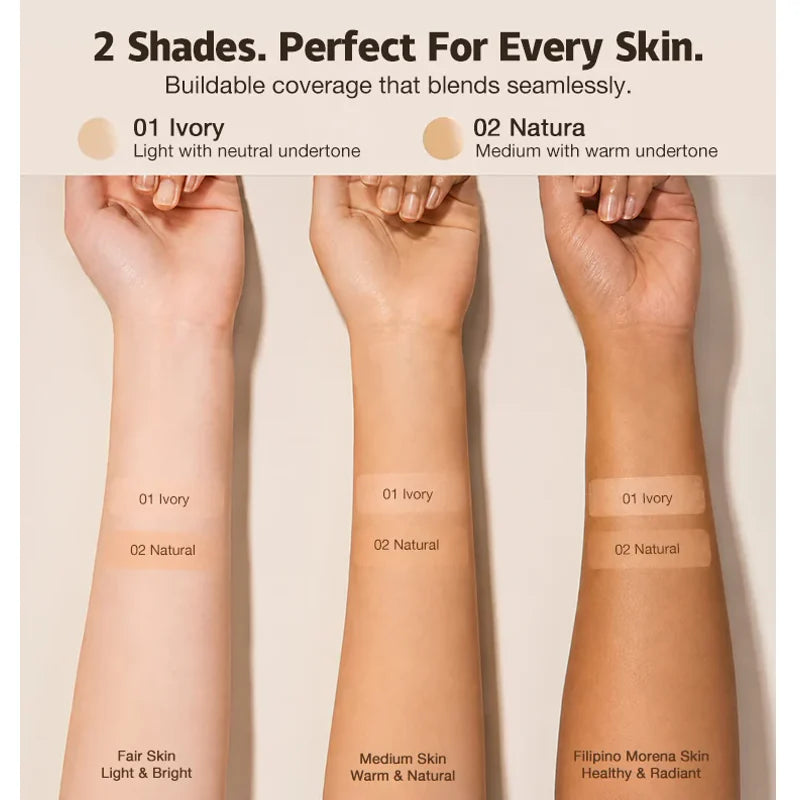 | 🔥SLEVA 70 % POUZE TEĎ! |🌿2 IN 1 Foundation Stick with Brush SPF 25 PA++ 16 Hours Waterproof And Sweatproof | Morena-friendly