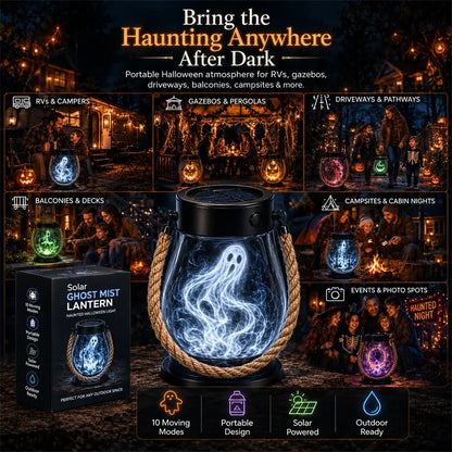 | 🔥 Speciální Halloweenský Výprodej! 🎃 | 💡👻 Pohlcující Halloweenská Lucerna HauntScape® 10 v 1, Automatické Zapnutí při Setmění 🔥