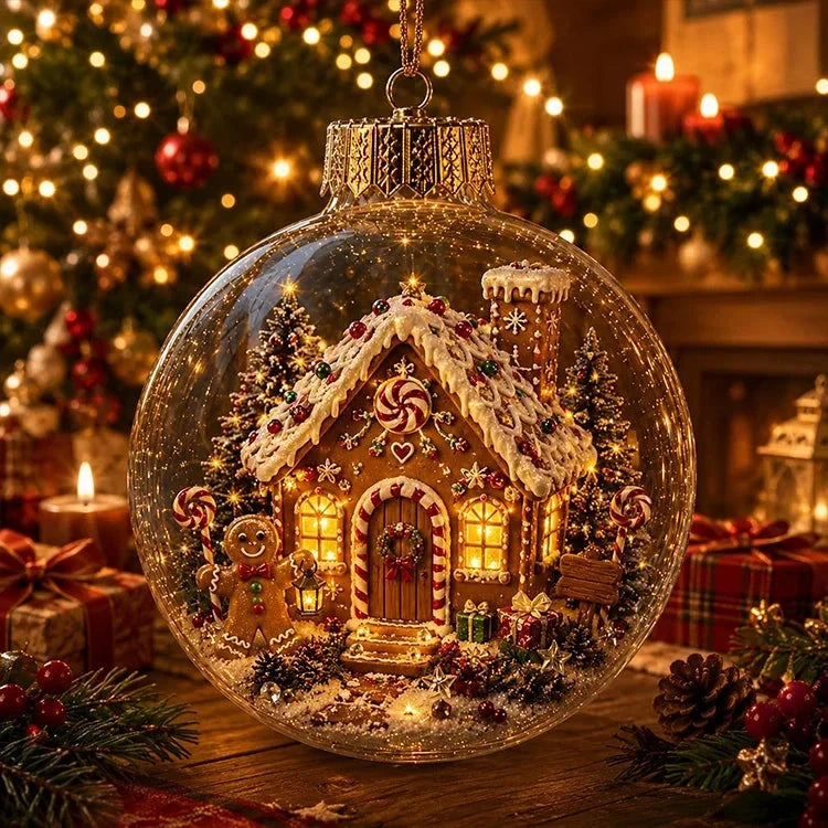 Christmas Light-Up Diorama Ornament