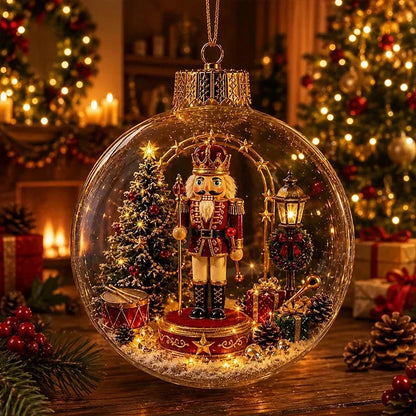 Christmas Light-Up Diorama Ornament
