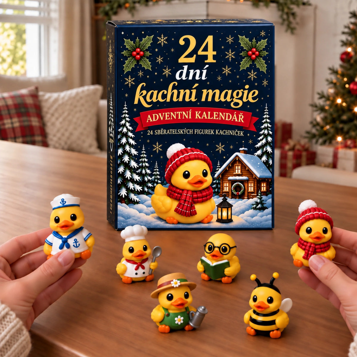 Naturesory Kouzelné kachní vánoční dárky – adventní kalendář🎁🌲