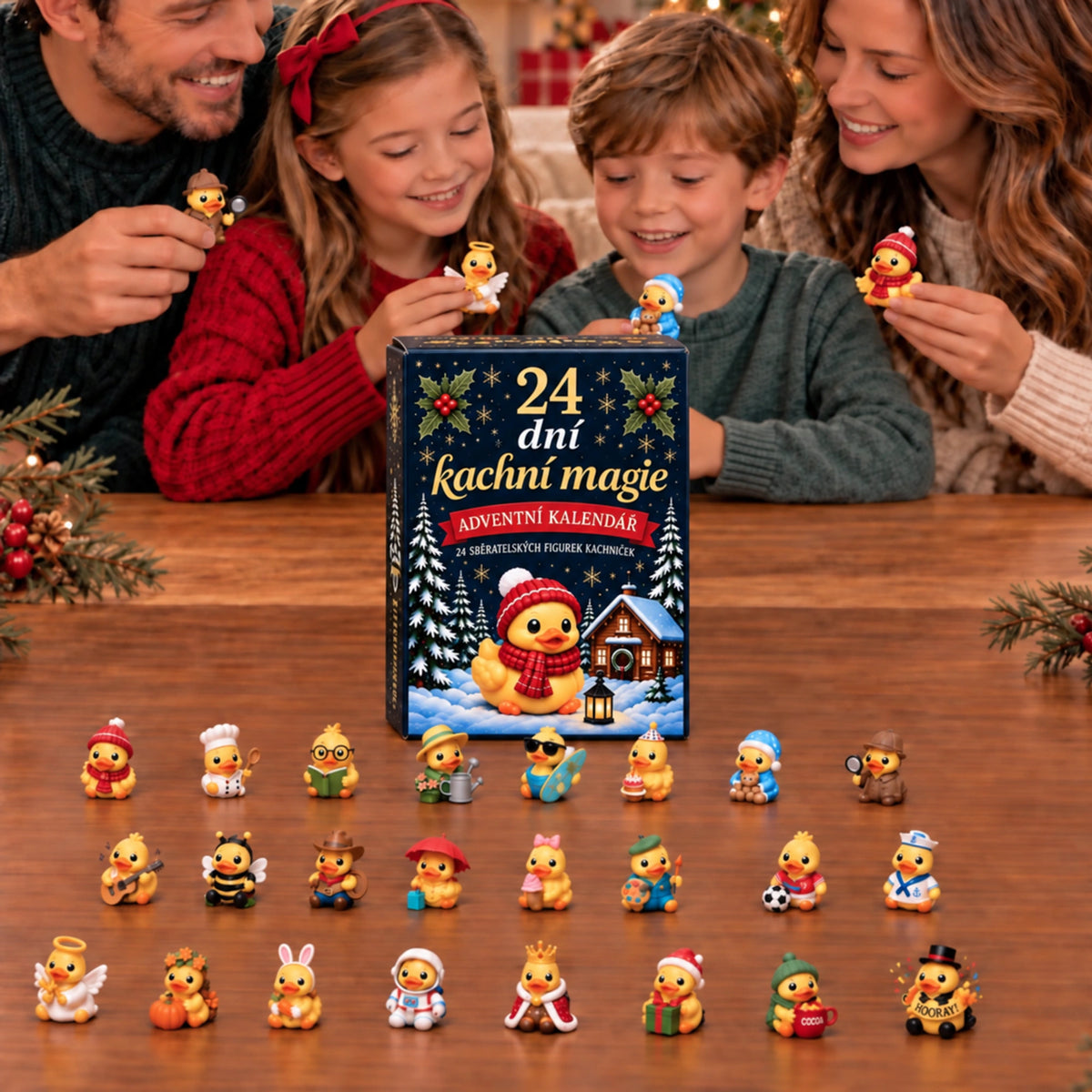 Naturesory Kouzelné kachní vánoční dárky – adventní kalendář🎁🌲
