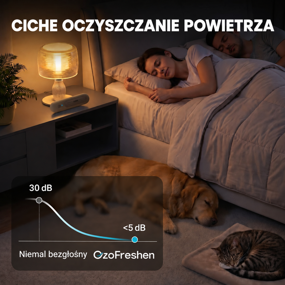 OzoFreshen – neutralizator zapachów po zwierzętach