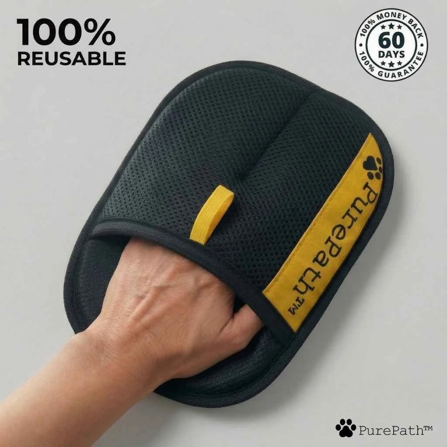 |⏳ Poslední den! Sleva 70 % – 🐈🐕Naturesory™ Rukavice na odstraňování zvířecích chlupů✨