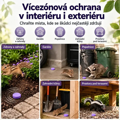 Přírodní vonné odpuzující puky proti škůdcům – ochrana proti různým škůdcům pro dům, garáž i venkovní prostory