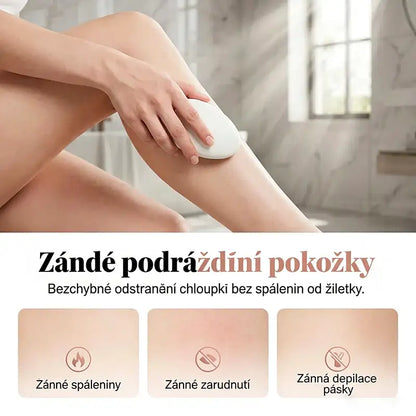 Bezbolestná krystalová depilační kostka✨💧